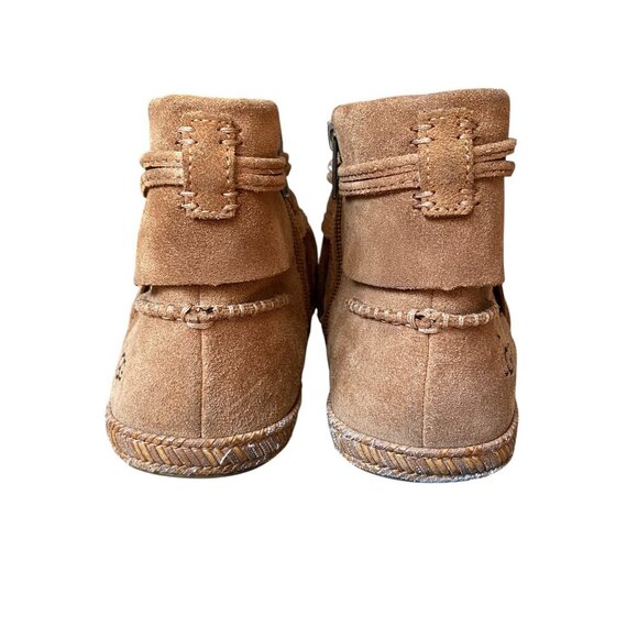 Women’s UGG Reid Moc Suede Leather Lace Up Ankle Bootie - Size 7.5 - Picture 3 of 10